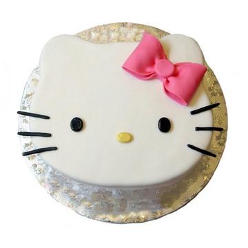 Hello Kitty Cute Fondant Cake 1 Kg.